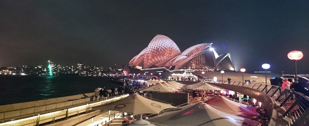 Sydney trong Lễ hội Ánh sáng 2016