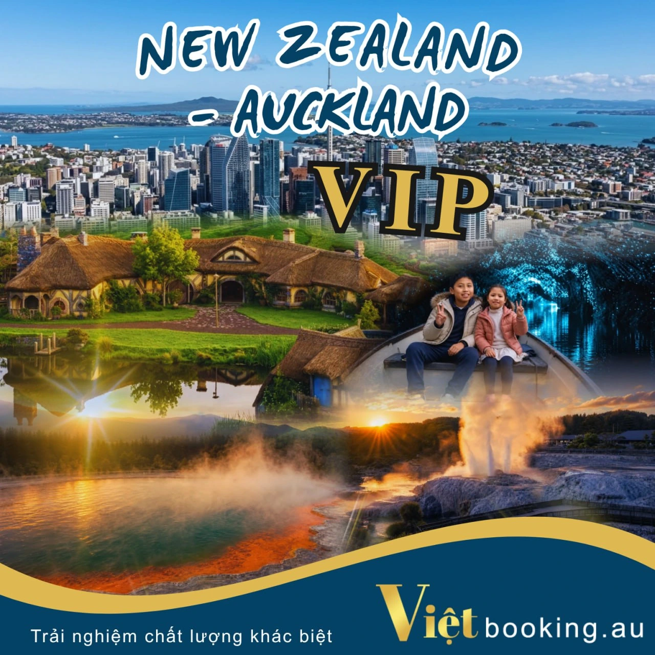 Auckland 5 ngày VIP