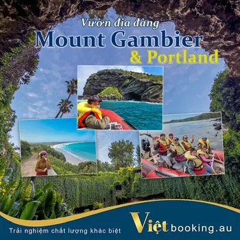 Biển Portland và vườn địa đàng mount Gambier